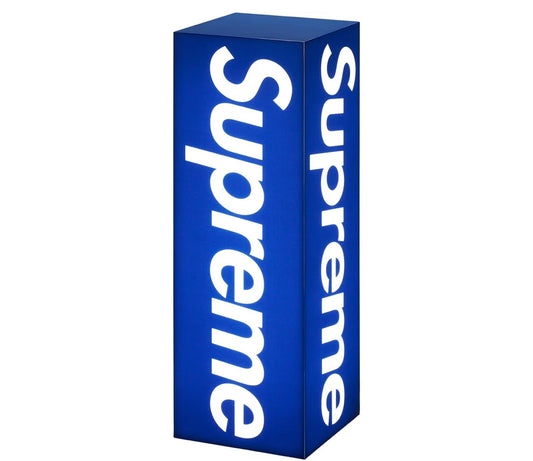 Supreme Box Logo Lamp Blue
