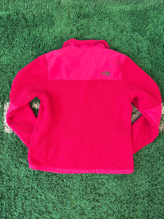 Vintage The North Face Fleece Zip-Up Red