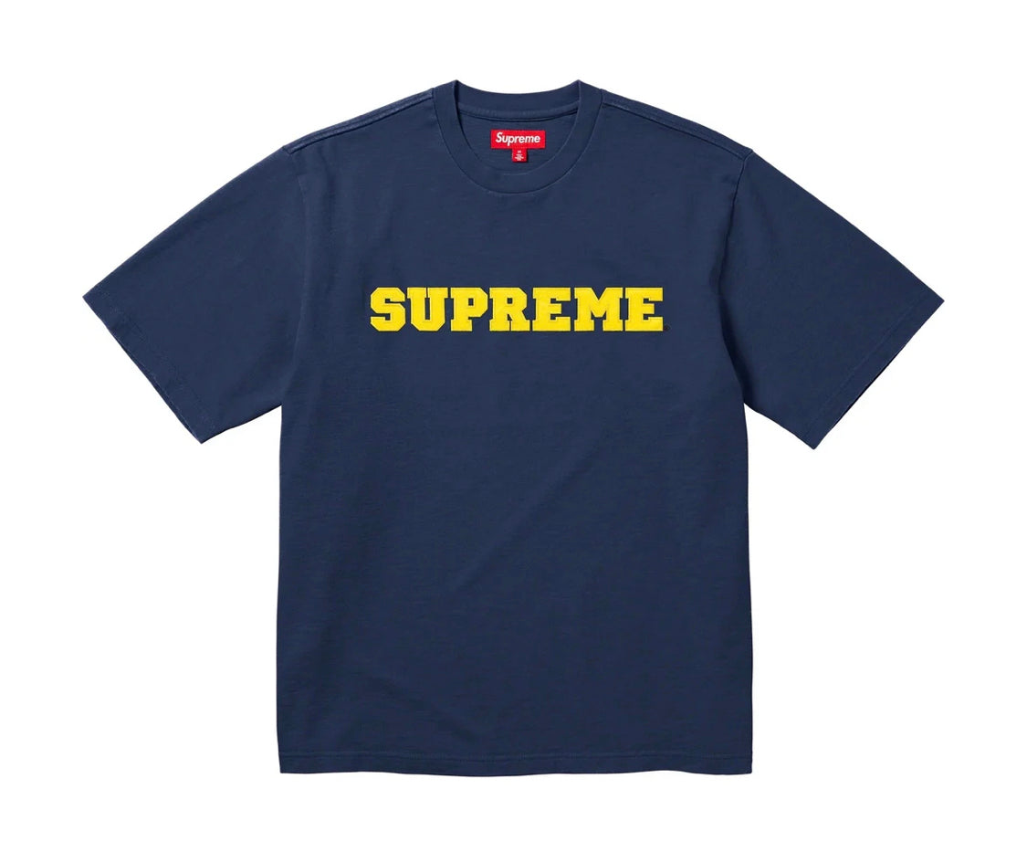 Supreme Collegiate S/S Top Navy