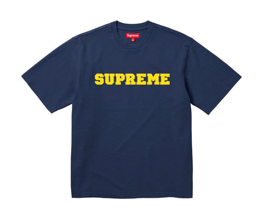 Supreme Collegiate S/S Top Navy