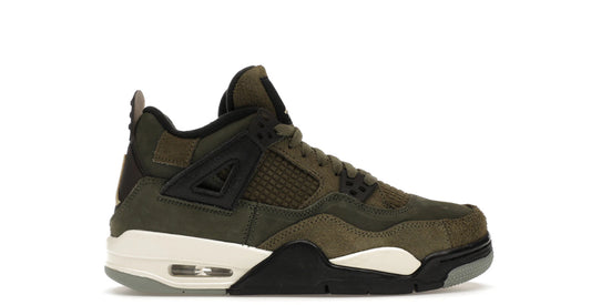 Jordan 4 Retro SE Craft Medium Olive (Youth)