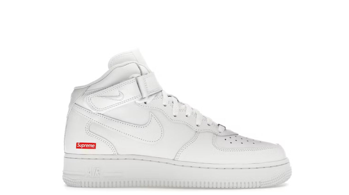 Nike Air Force 1 Mid Supreme White (Men’s)