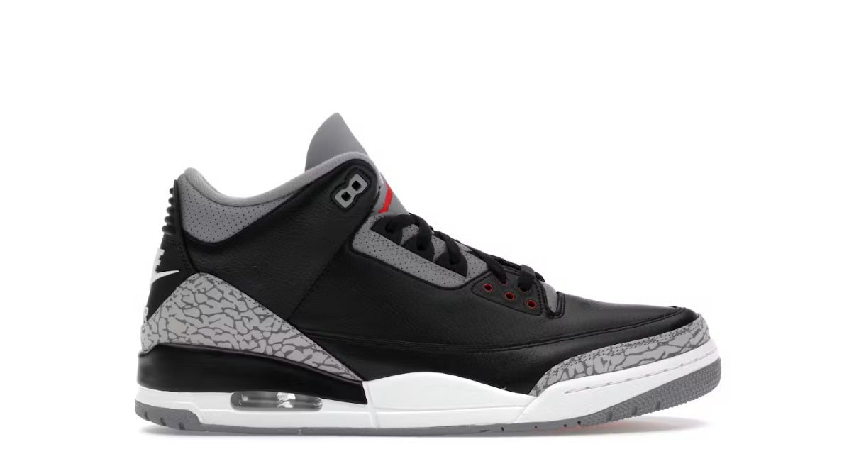Jordan 3 Retro OG Black Cement 2024 (Men’s)
