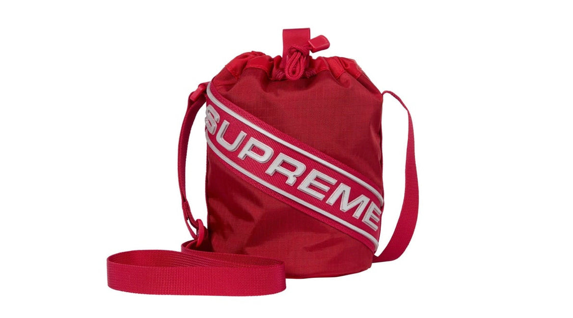 Supreme Small Cinch Pouch Red