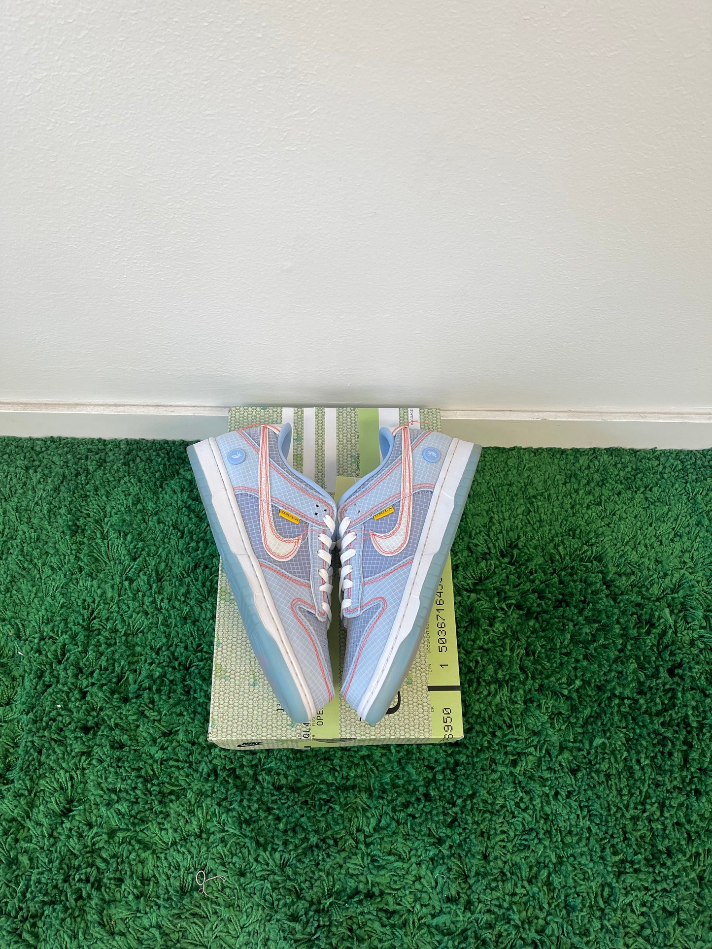 Used Nike Dunk Low Union Passport Pack Argon (Men’s)