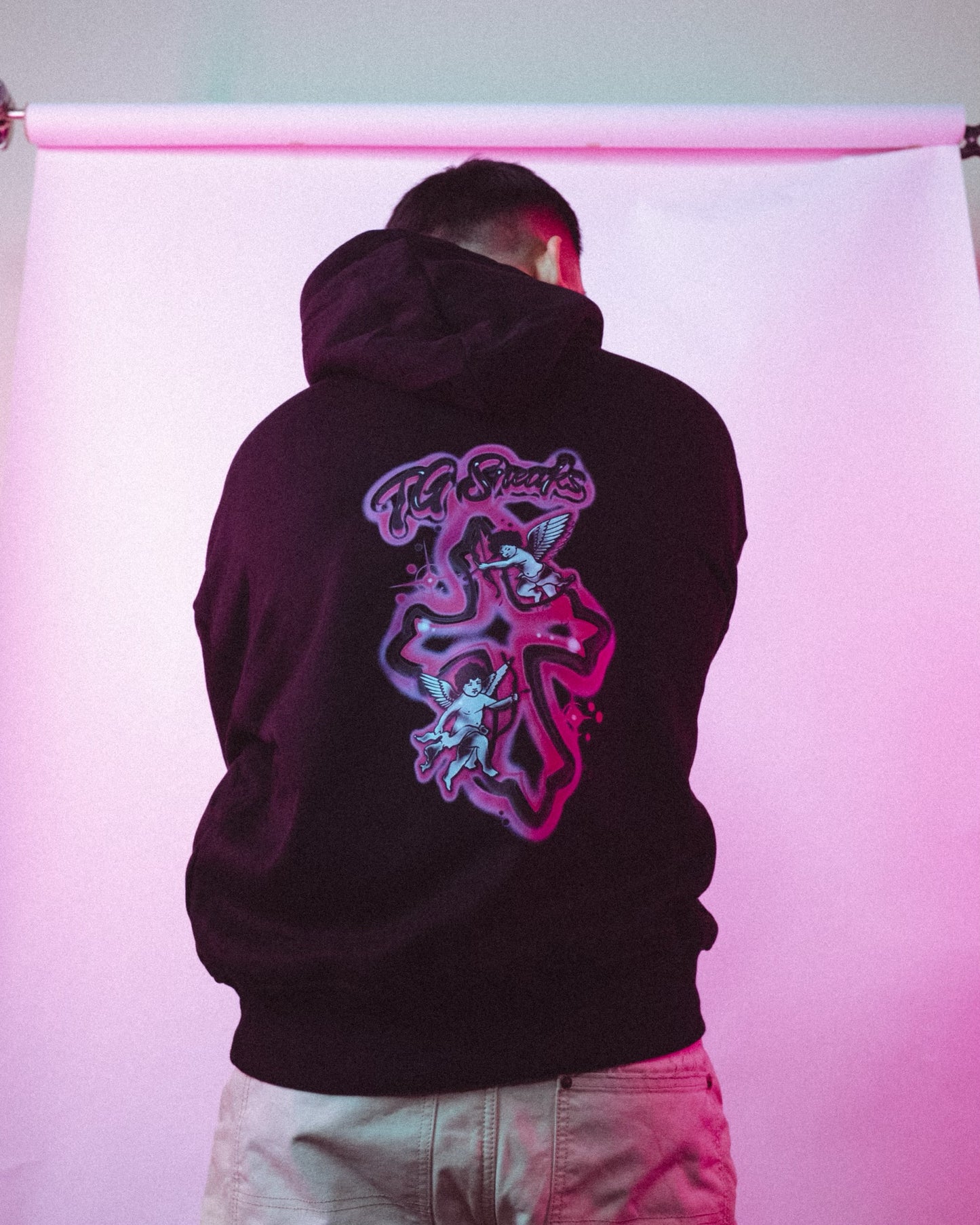 TG Sneaks Valentine’s Day Hoodie Black 2024