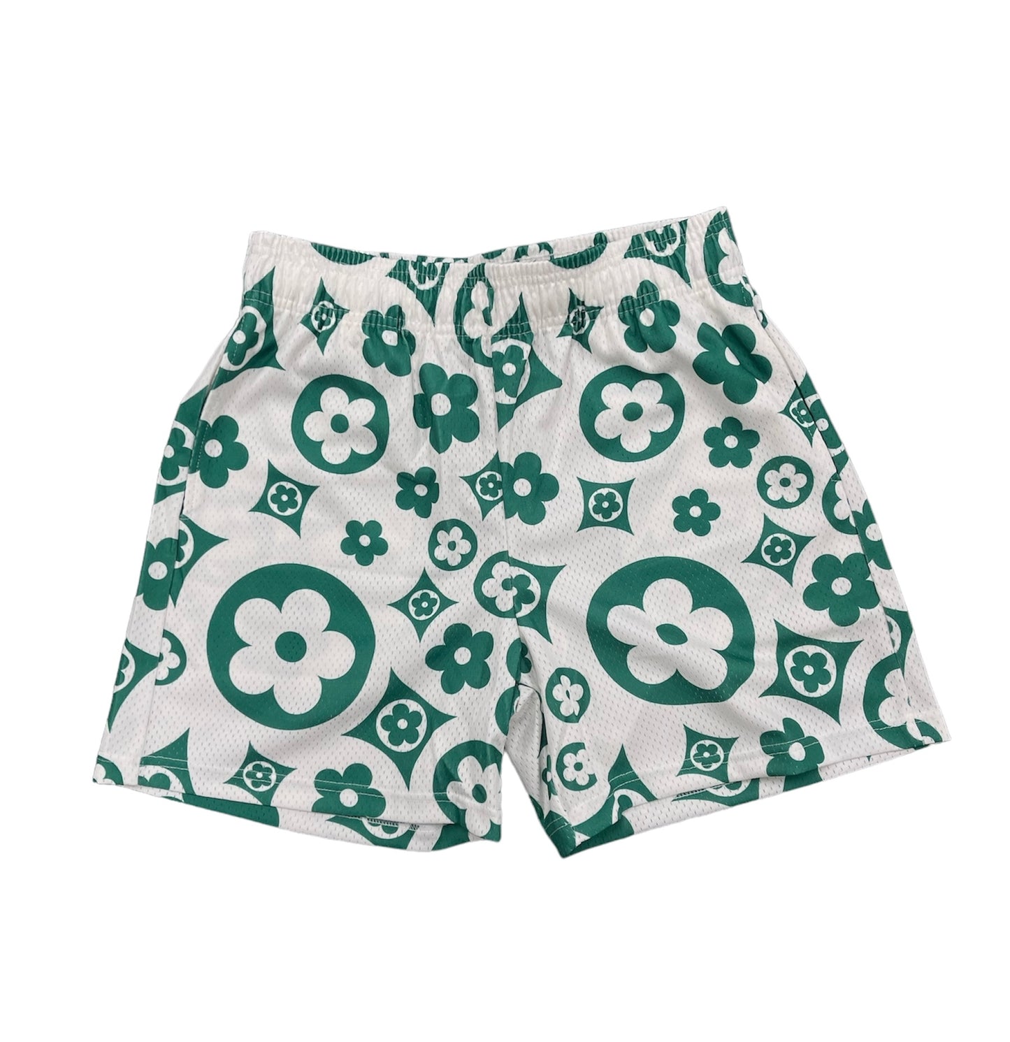 Bravest Studios Cream Flower Shorts (Men’s)