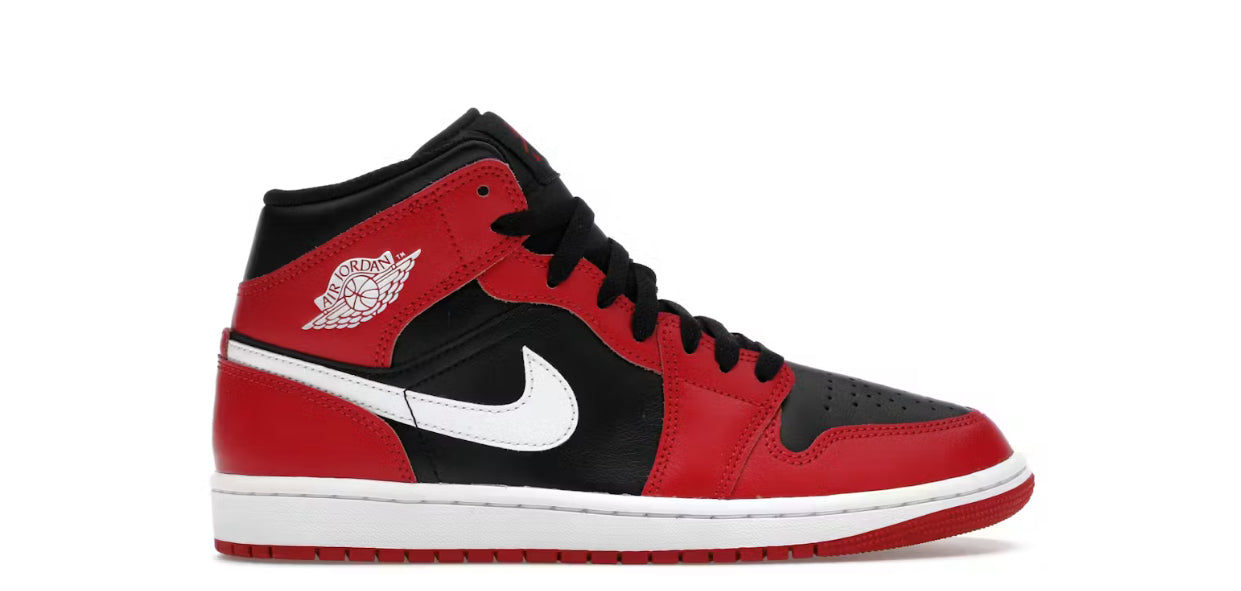 Jordan 1 Mid Gym Red Black White (Men’s)