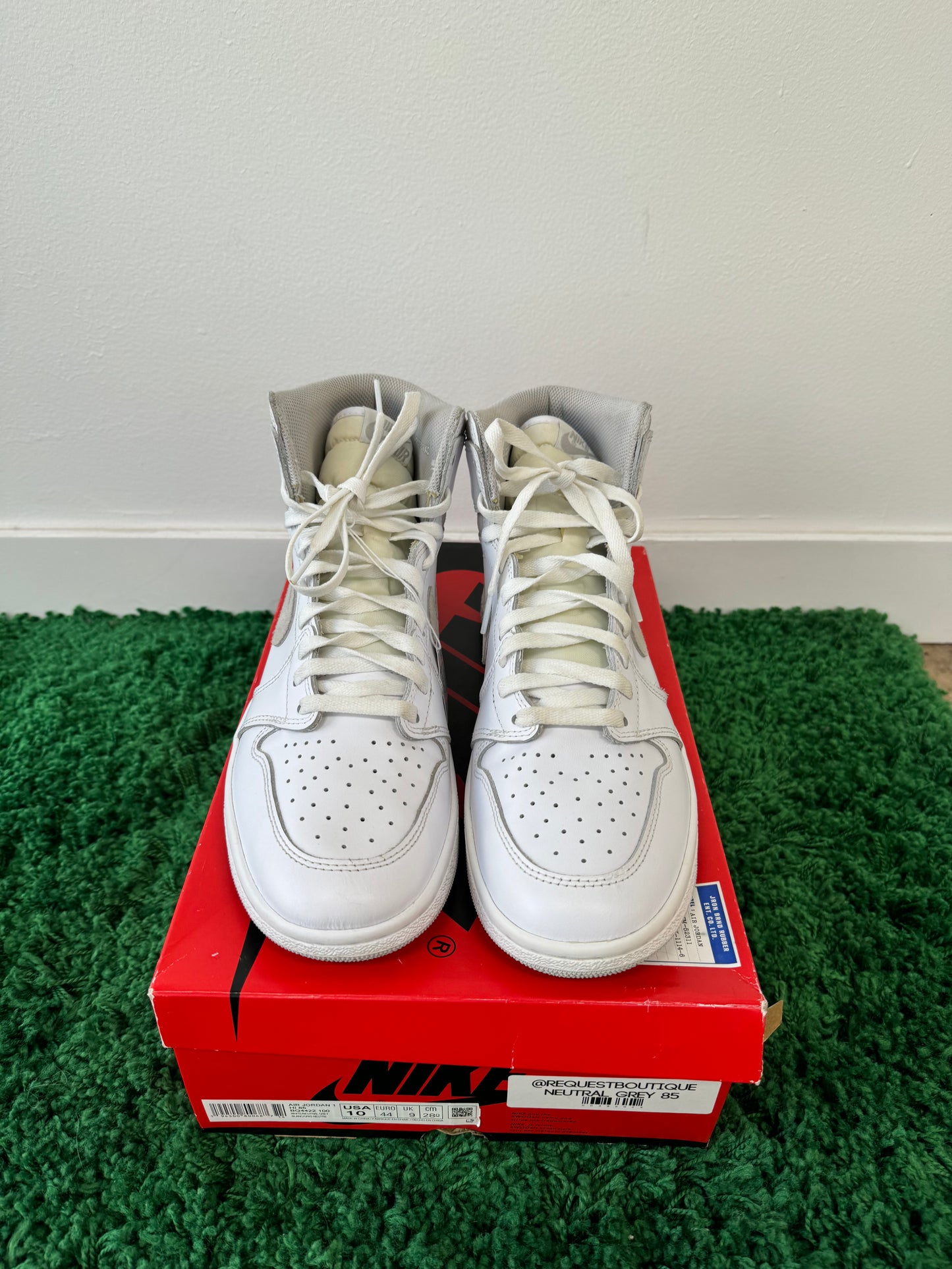 Used Jordan 1 Retro High ‘85 Neutral Grey (Men’s)