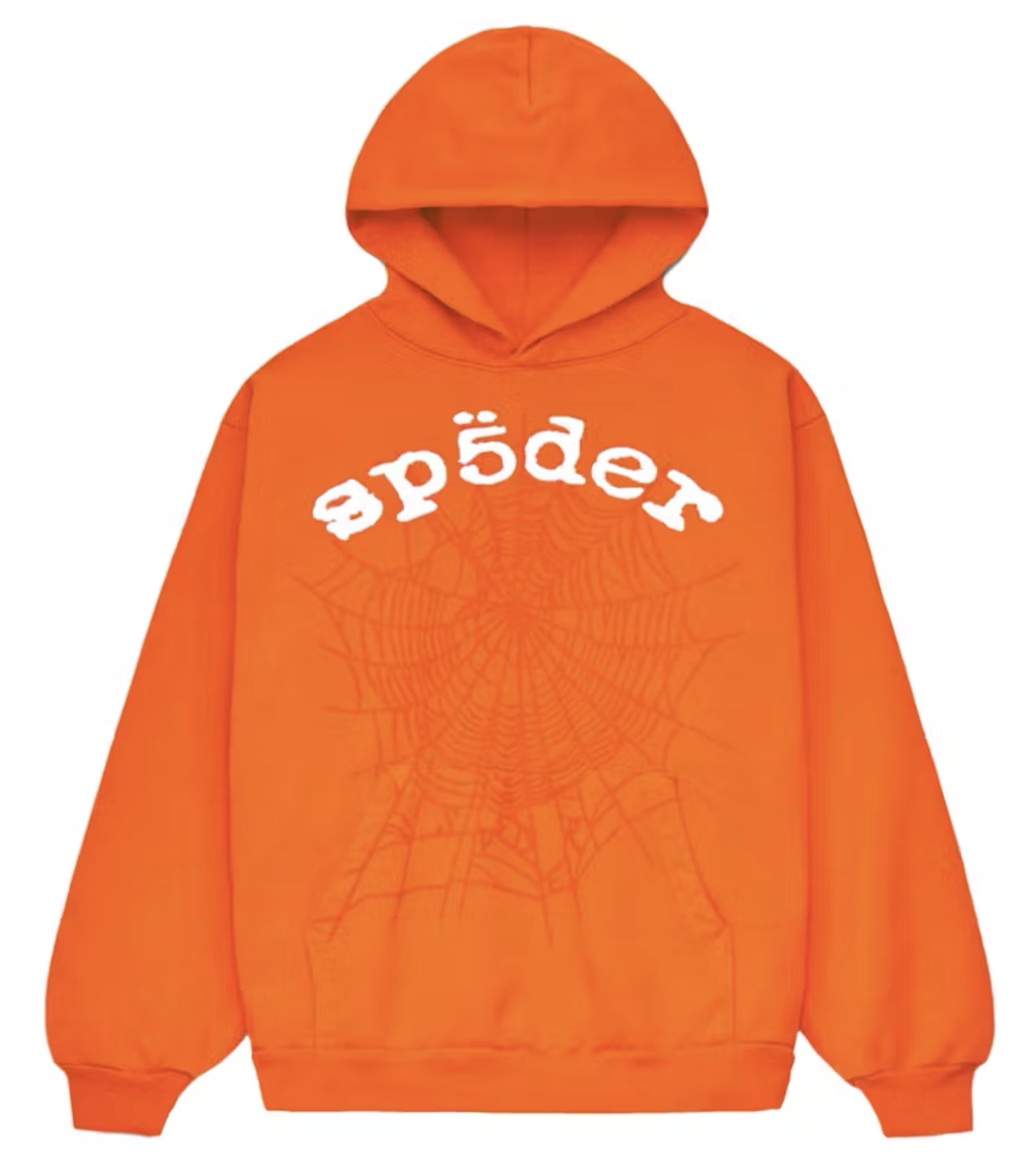 Sp5der Legacy Hoodie Orange