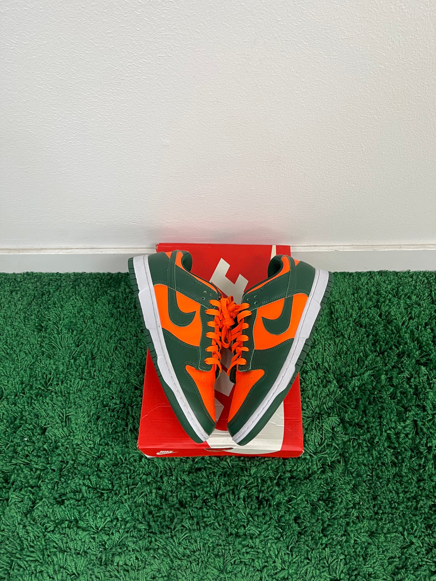 Used Nike Dunk Low Miami Hurricanes (Men’s)