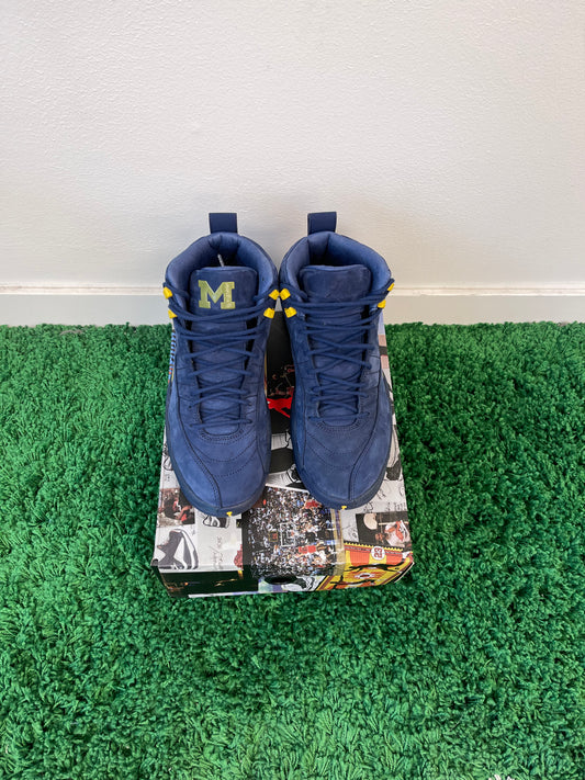 USED Jordan 12 Retro Michigan (Men’s)
