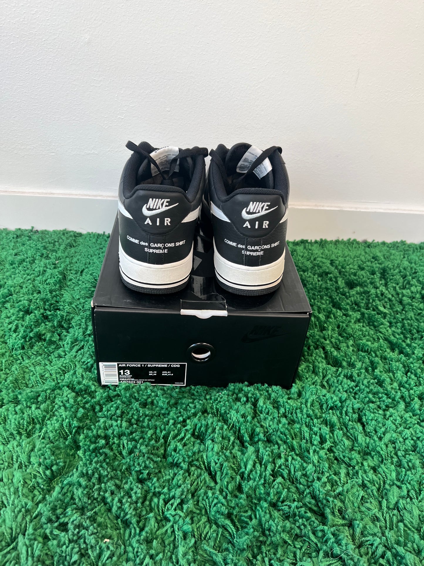 USED Nike Air Force 1 Low Supreme X Comme Des Garcons 2018 (Men’s)