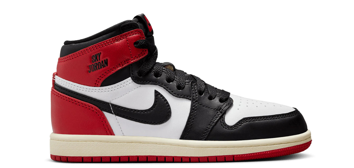 Jordan 1 Retro High OG Black Toe Reimagined (PS)
