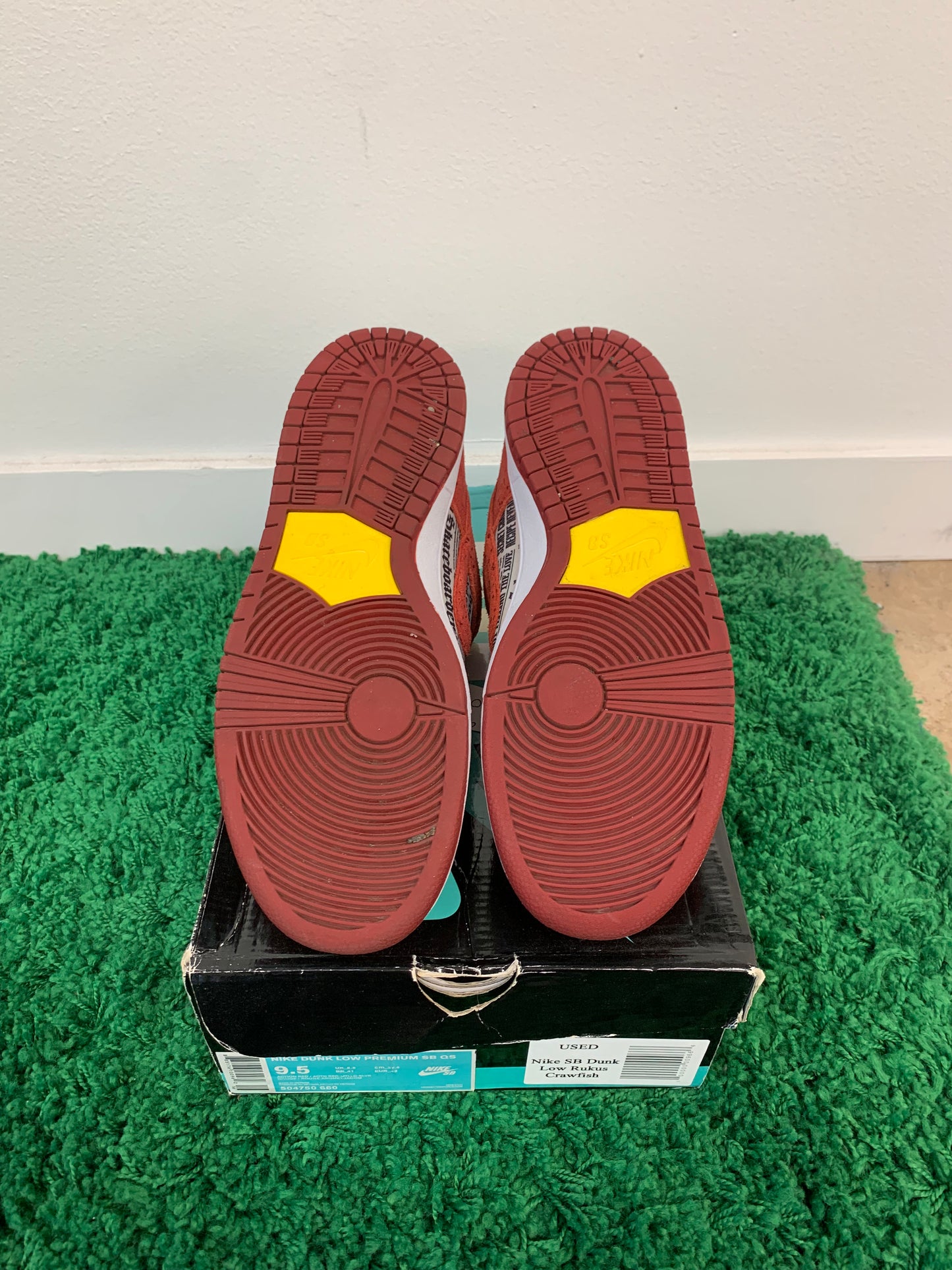 USED Nike SB Dunk Low Rukus Crawfish (Men’s)