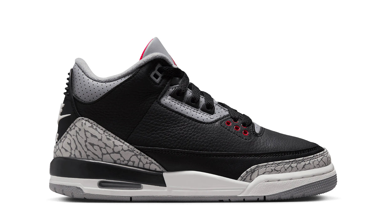 Jordan 3 Retro Black Cement 2024 (Youth)