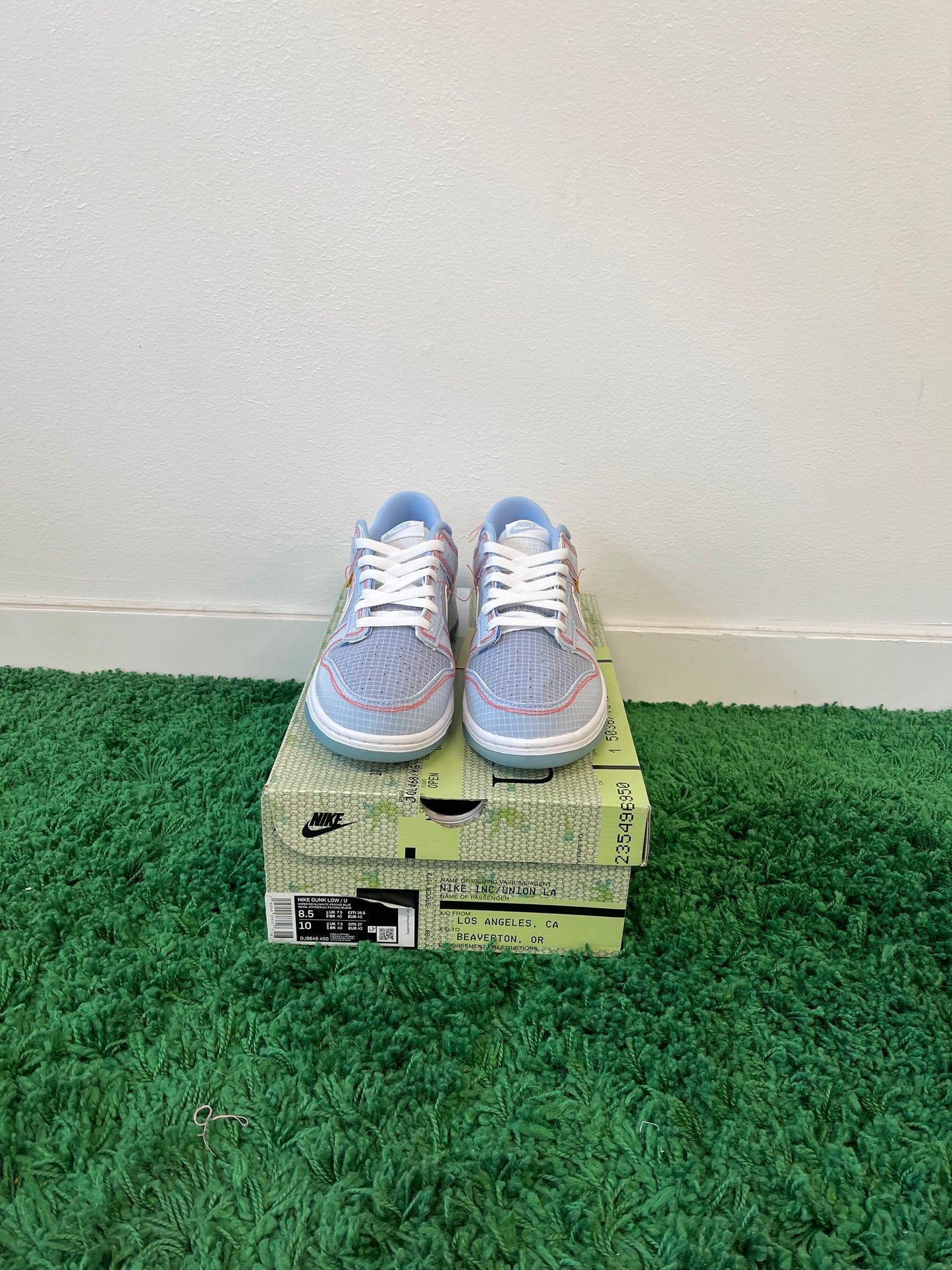 Used Nike Dunk Low Union Passport Pack Argon (Men’s)
