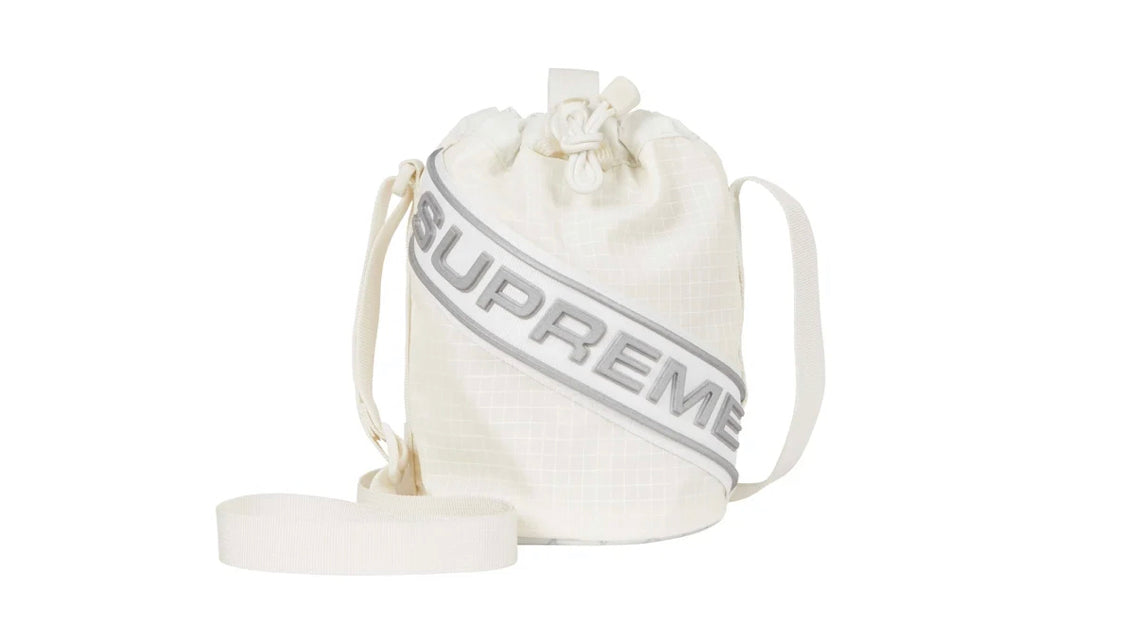 Supreme Small Cinch Pouch White