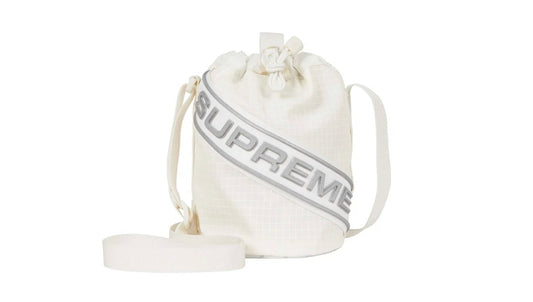 Supreme Small Cinch Pouch White