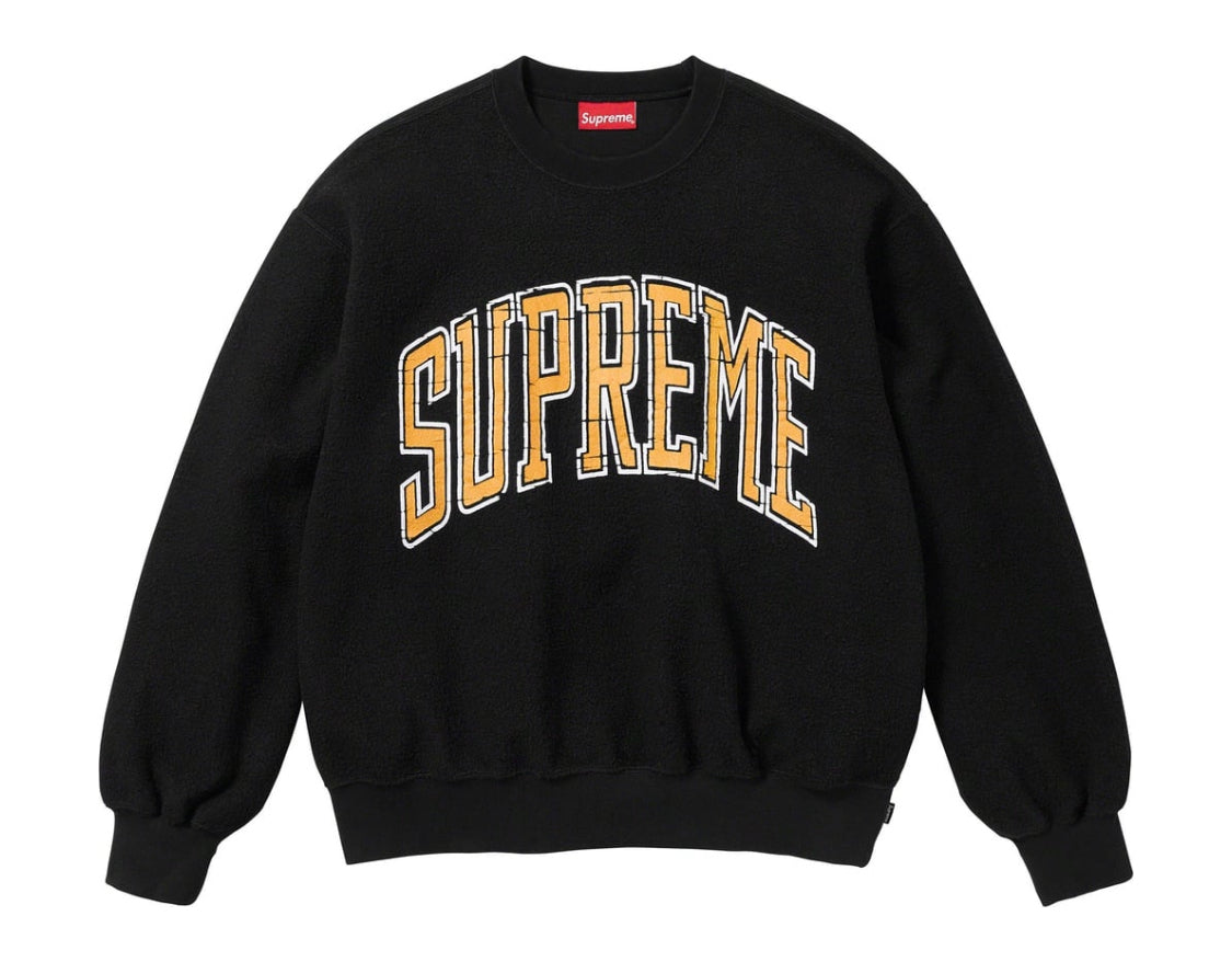 Supreme Inside Out Crewneck Black