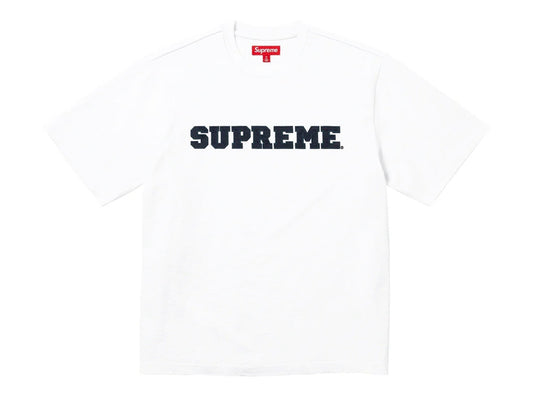 Supreme Collegiate S/S Top White