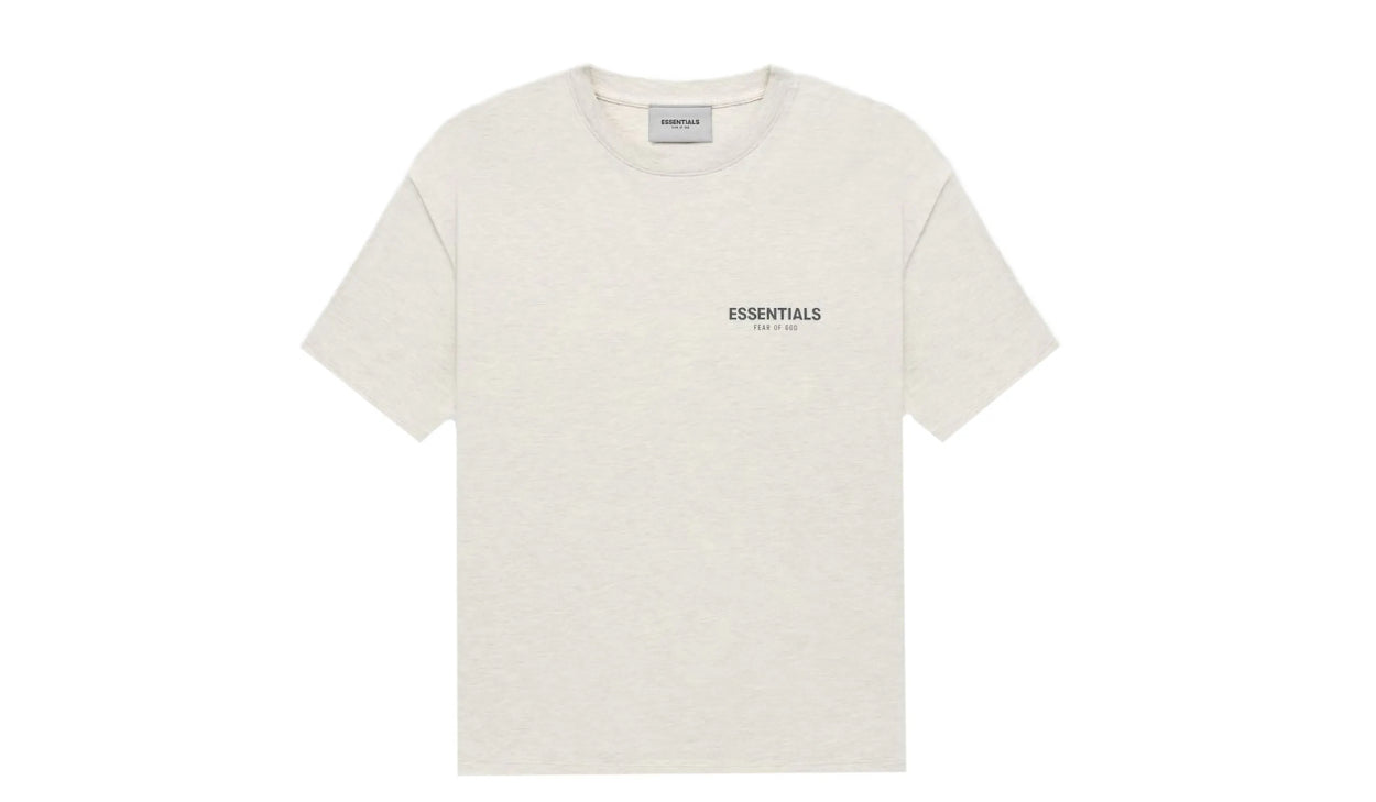 Fear Of God Essentials Core Collection Tee Light Heather Oatmeal