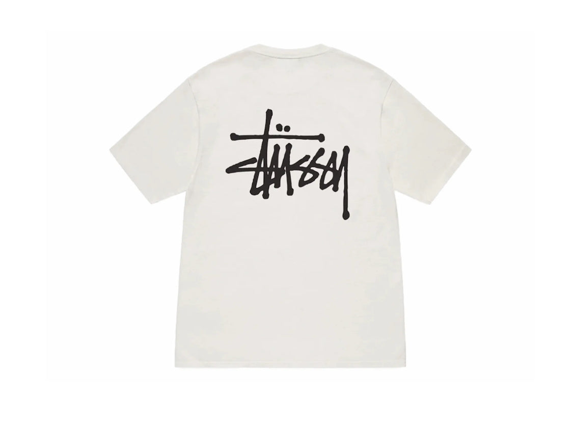 Stussy Basic Pigment Dyed Tee Natural