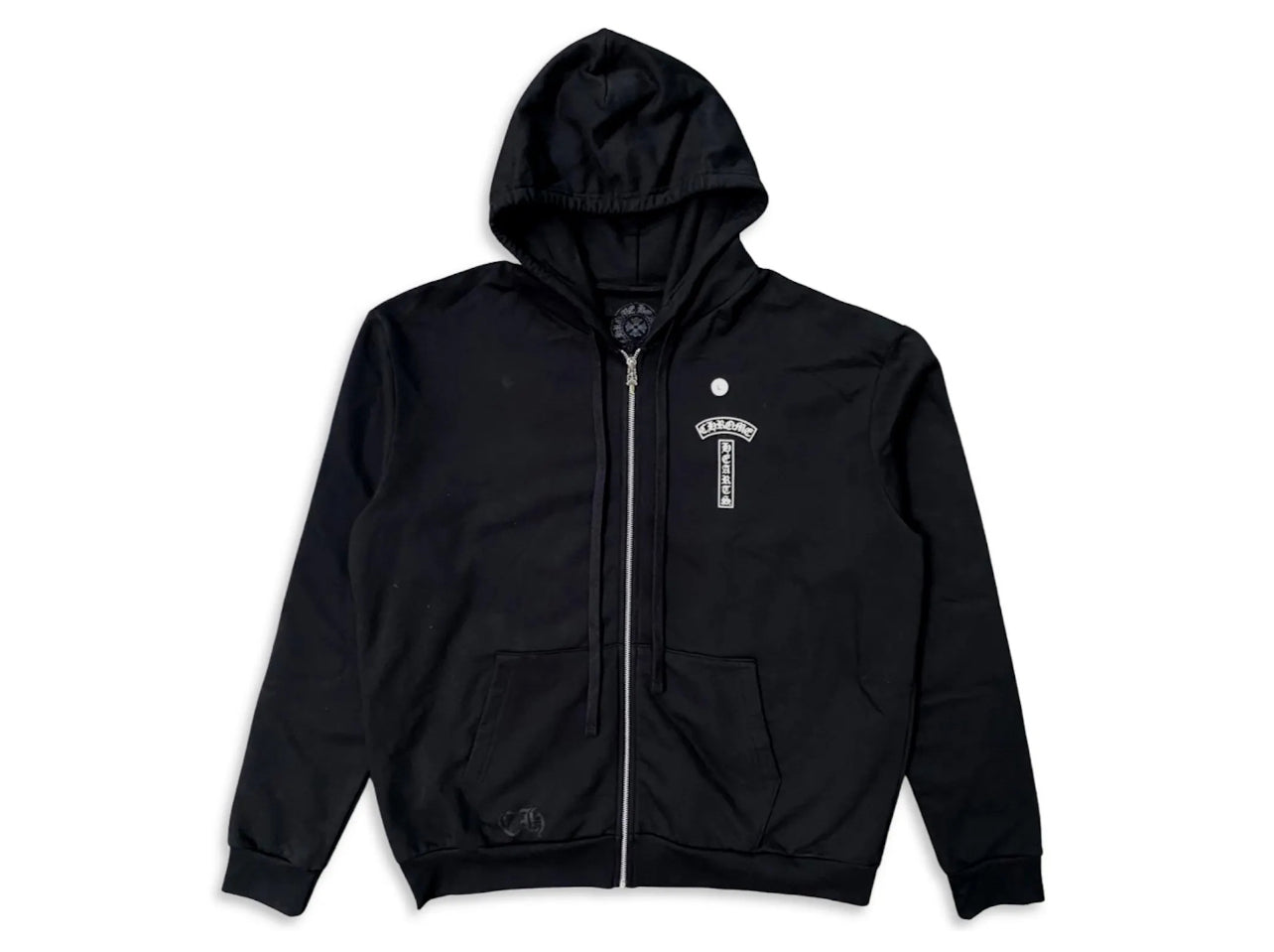 Chrome Hearts Shoulder Logo Hoodie Black