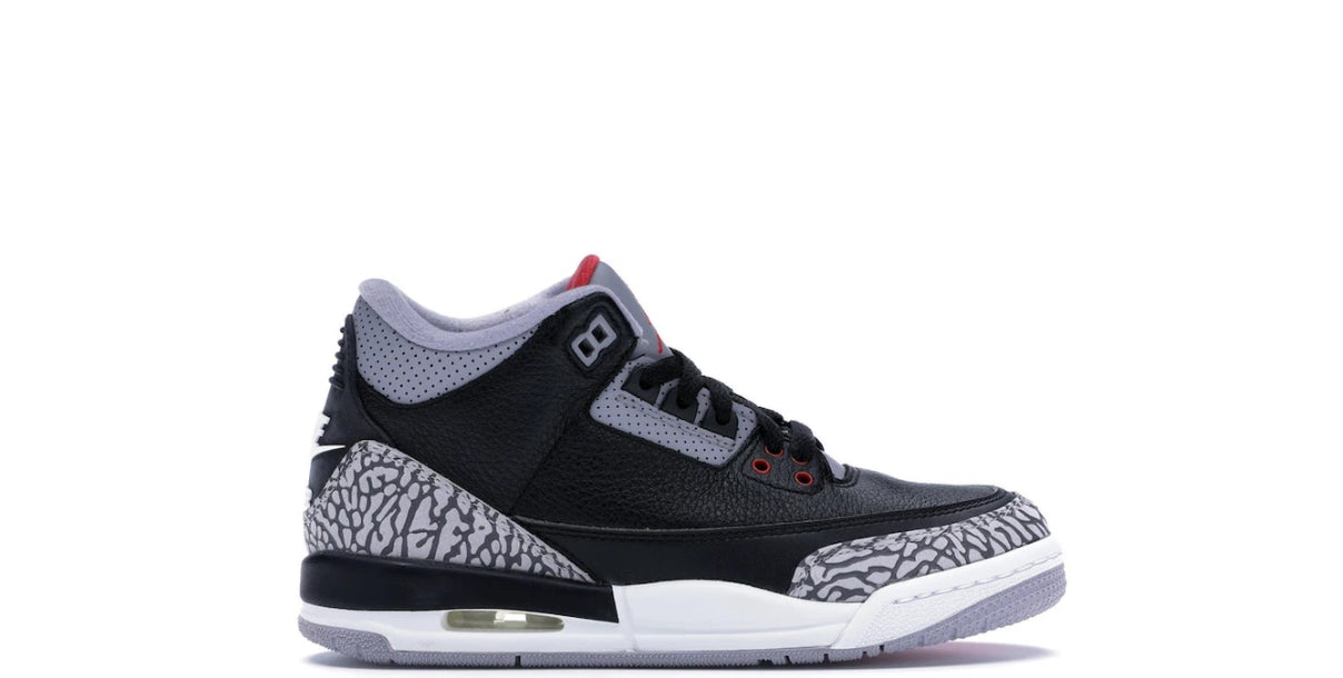 Jordan 3 Retro Black Cement 2018 (Youth)