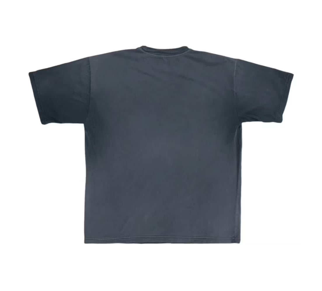 Travis Scott x FC Barcelona Washed Spray Logo Tee Black