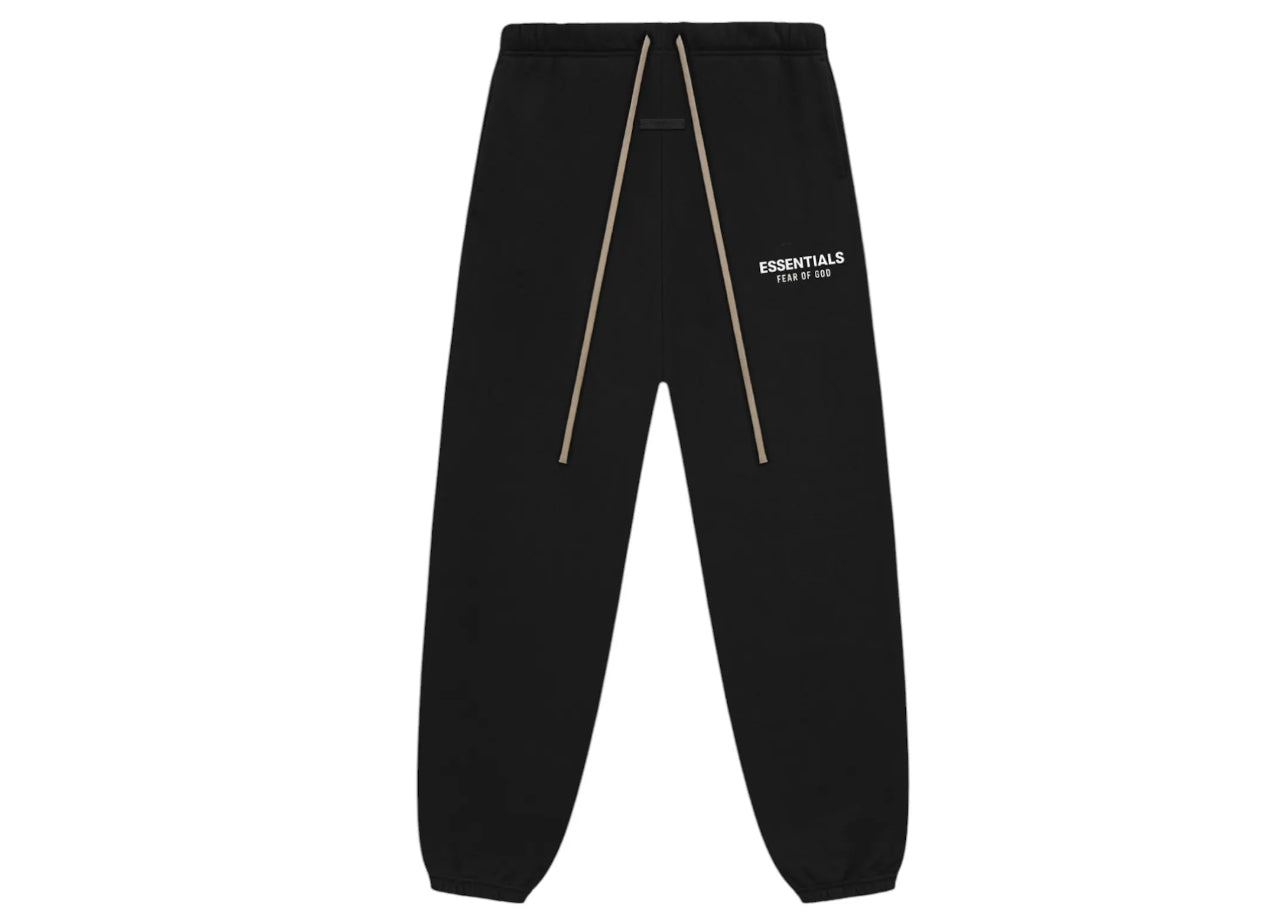 Fear Of God Essentials Fleece Sweatpants Black FW24