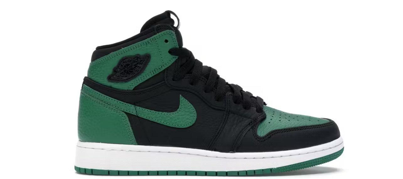 Jordan 1 Retro High Pine Green Black (Youth)