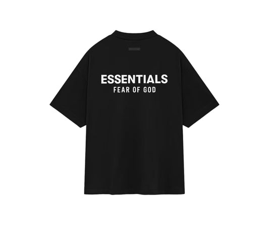 Fear Of God Essentials Jersey Crewneck Tee Black