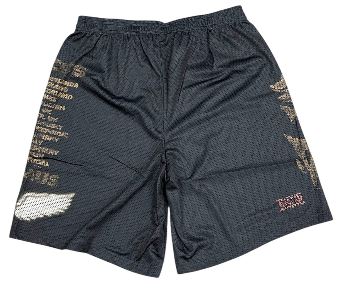 Travis Scott Utopia Europe Tour 2023 Shorts Black