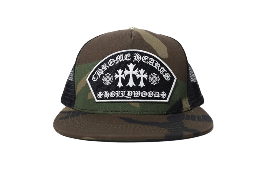 Chrome Hearts King Taco Trucker Hat Camo