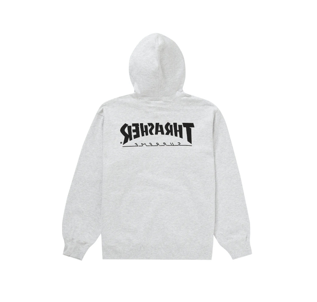 Supreme Thrasher Hoodie Ash Grey