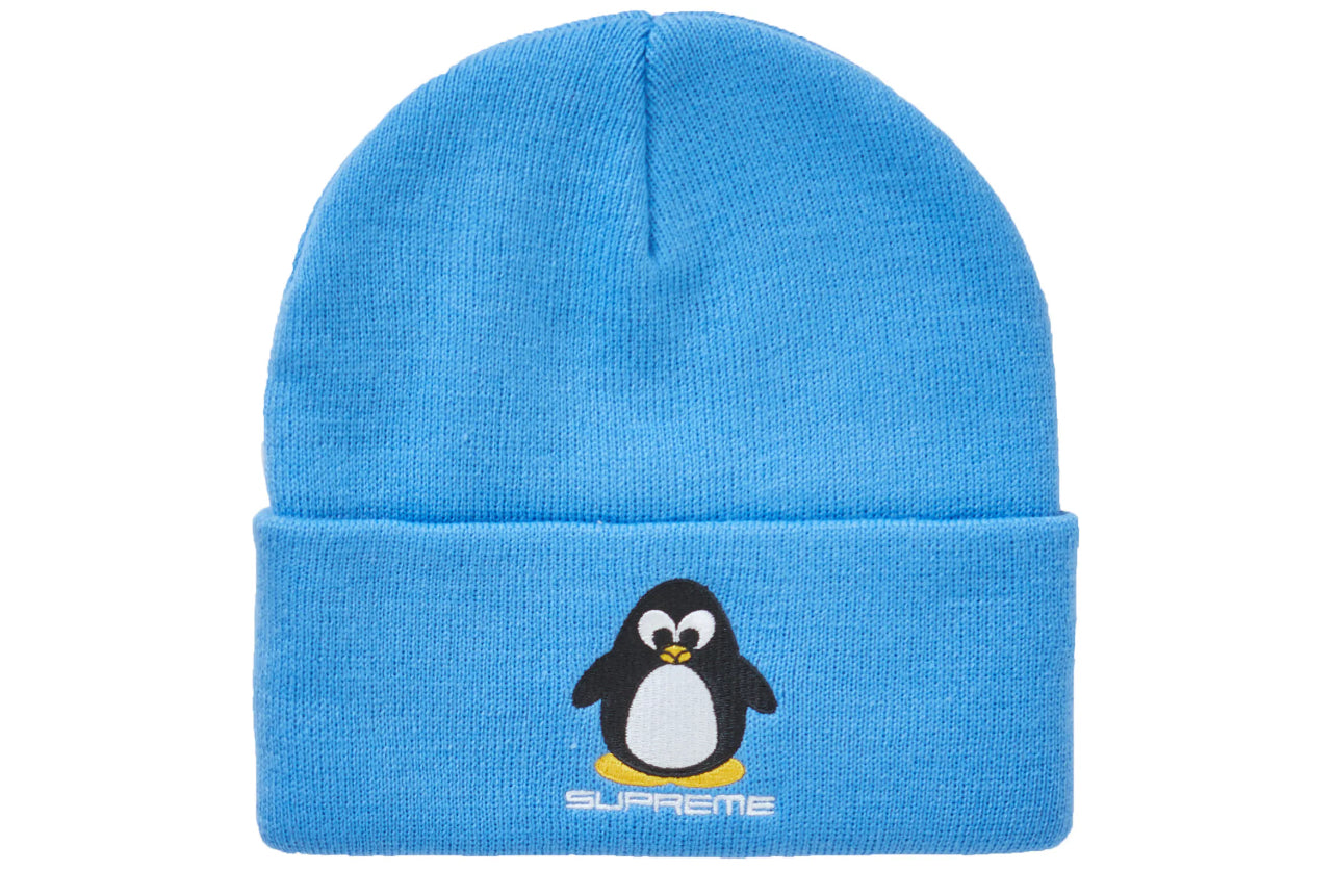 Supreme Penguin Beanie Bright Blue