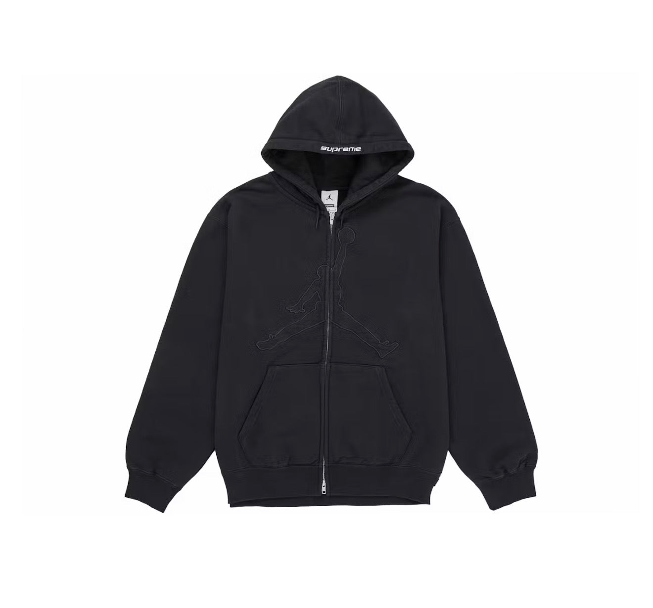 Supreme Jordan Hooded Sweatshirt SS26 Black