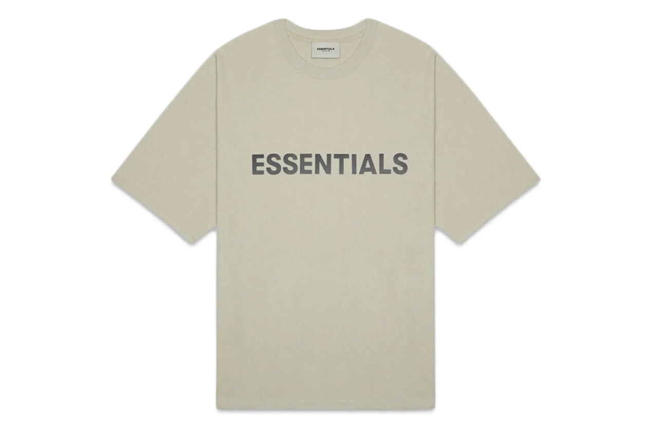 Fear of God Essentials Boxy Tee Applique Logo Moss
