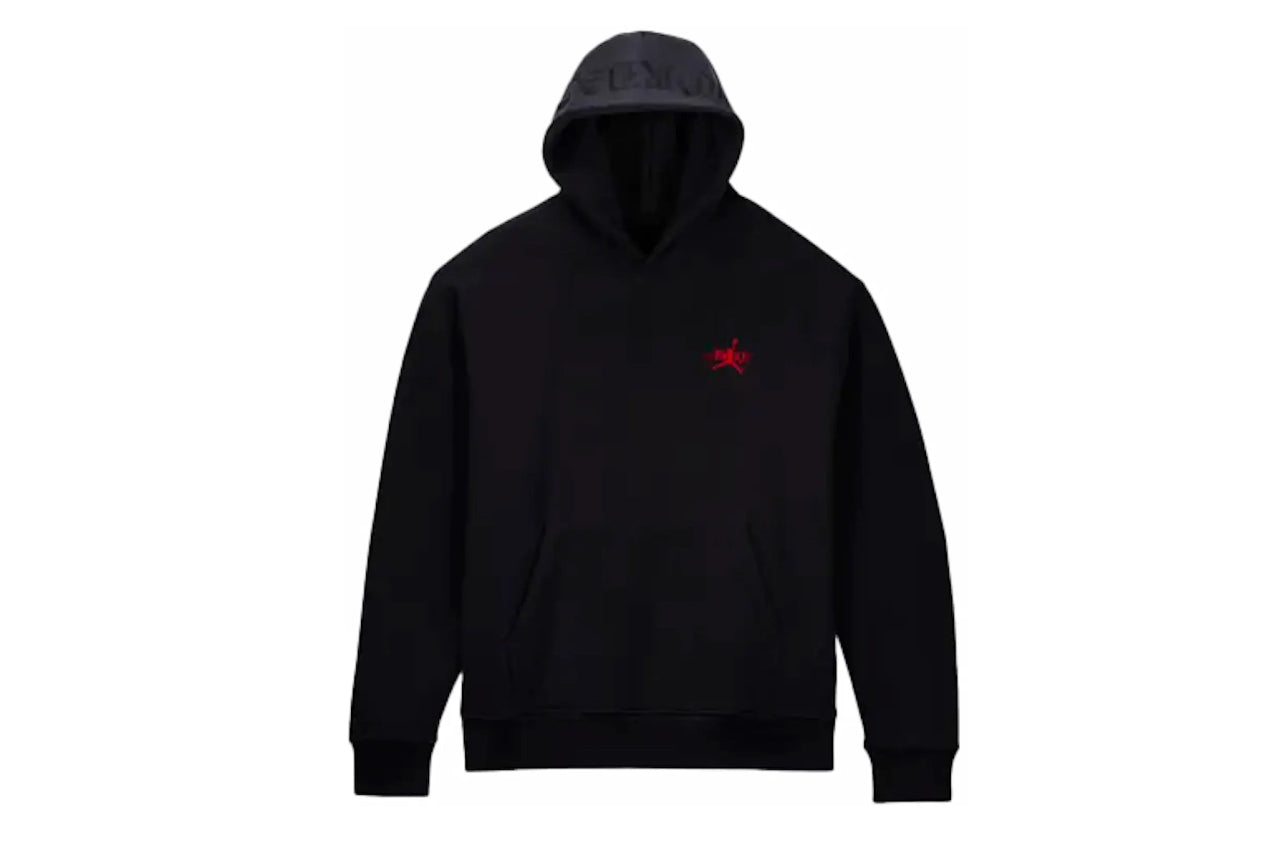 Jordan x Awake NY Fleece Hoodie Black Sail University Red