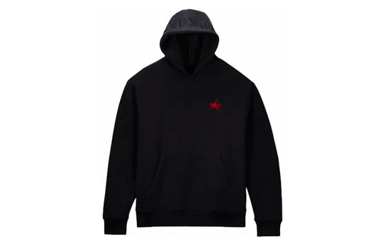 Jordan x Awake NY Fleece Hoodie Black Sail University Red