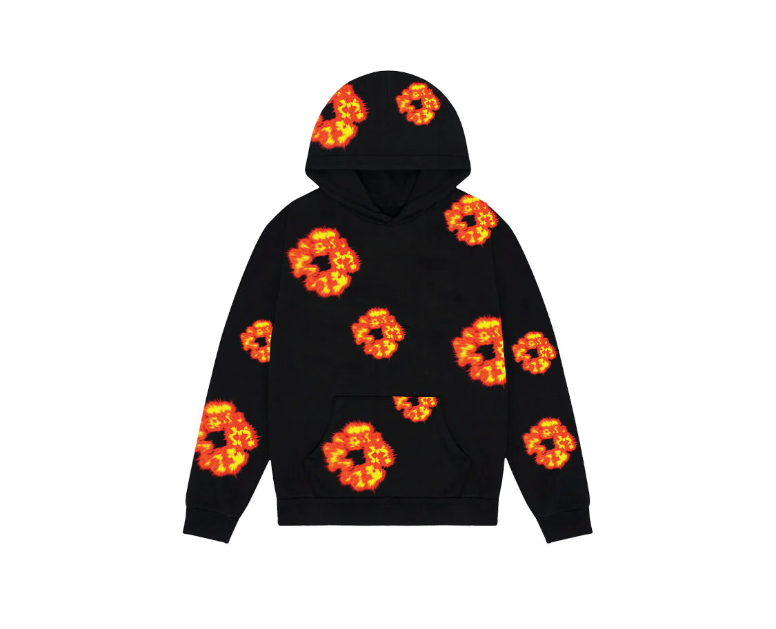 Denim Tears x Offset Wreath Hoodie Black
