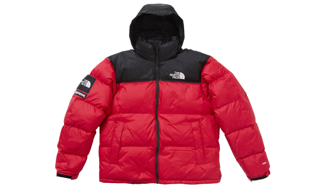 Supreme The North Face Nuptse Jacket Red