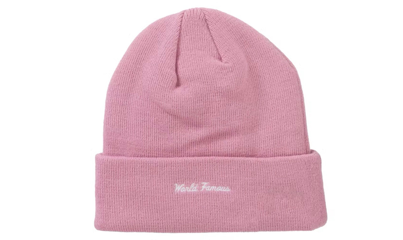 Supreme New Era Box Logo Beanie Pink