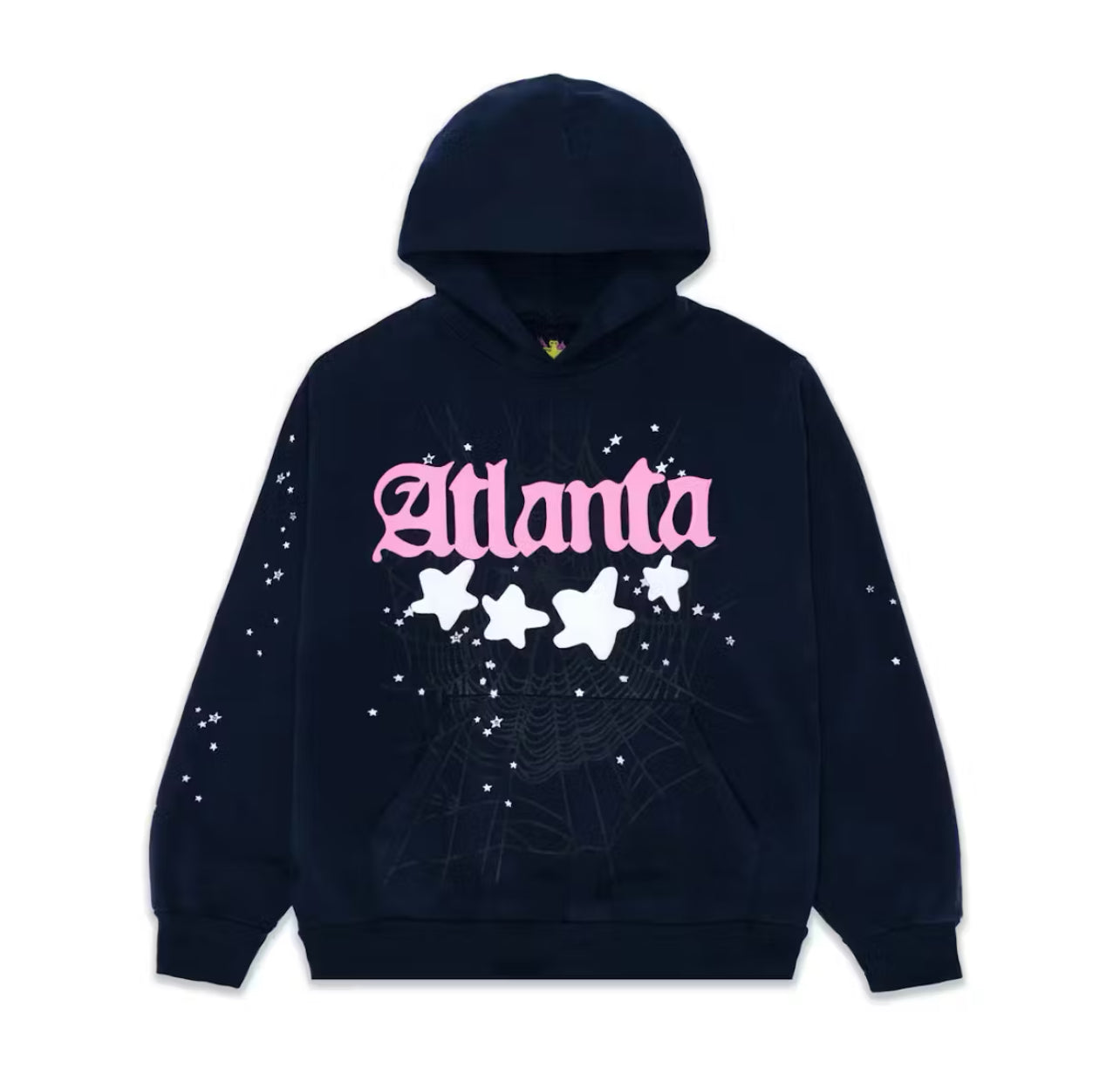 Sp5der Atlanta Hoodie Navy
