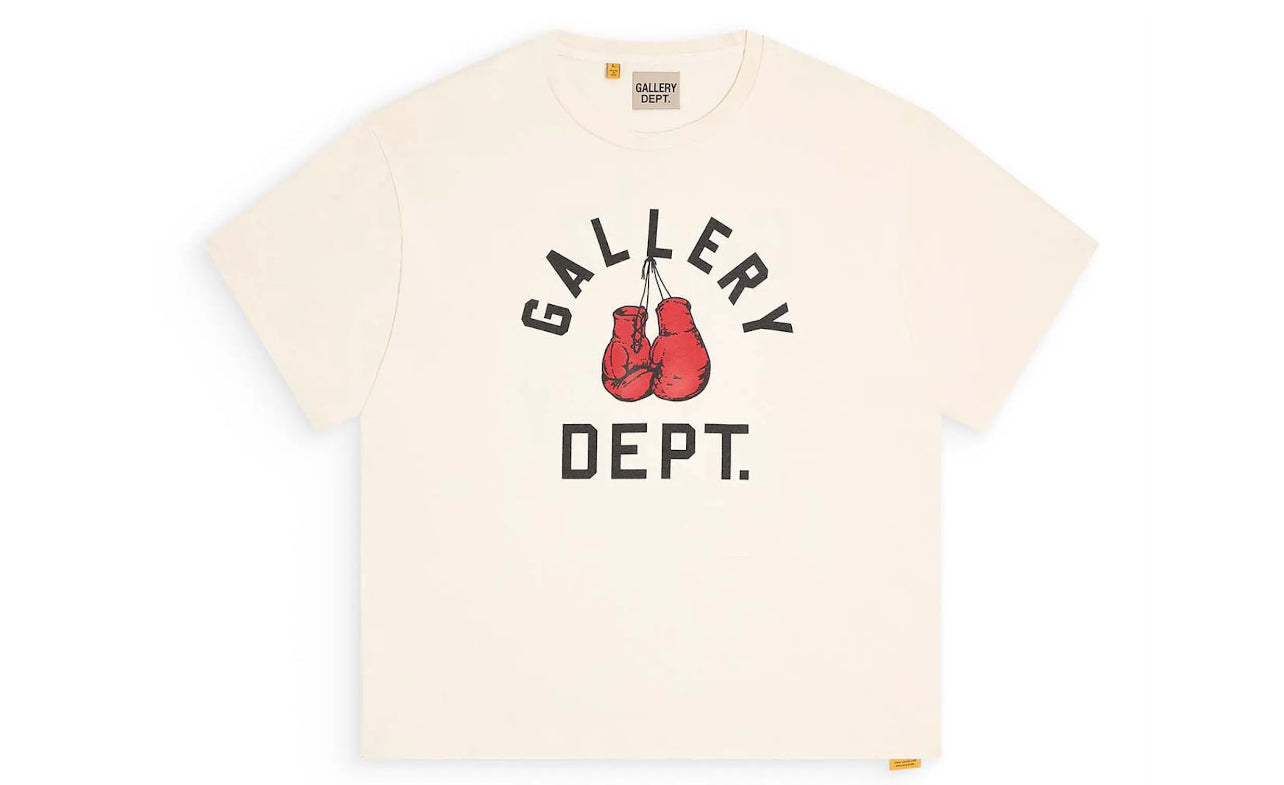 Gallery Dept. Boxing Merch Tee Cream