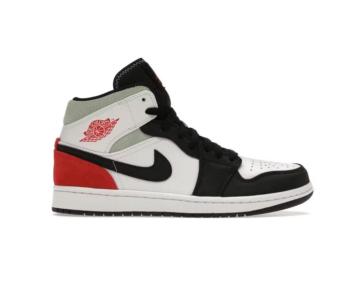Jordan 1 Mid SE Red Black Toe (Men’s)