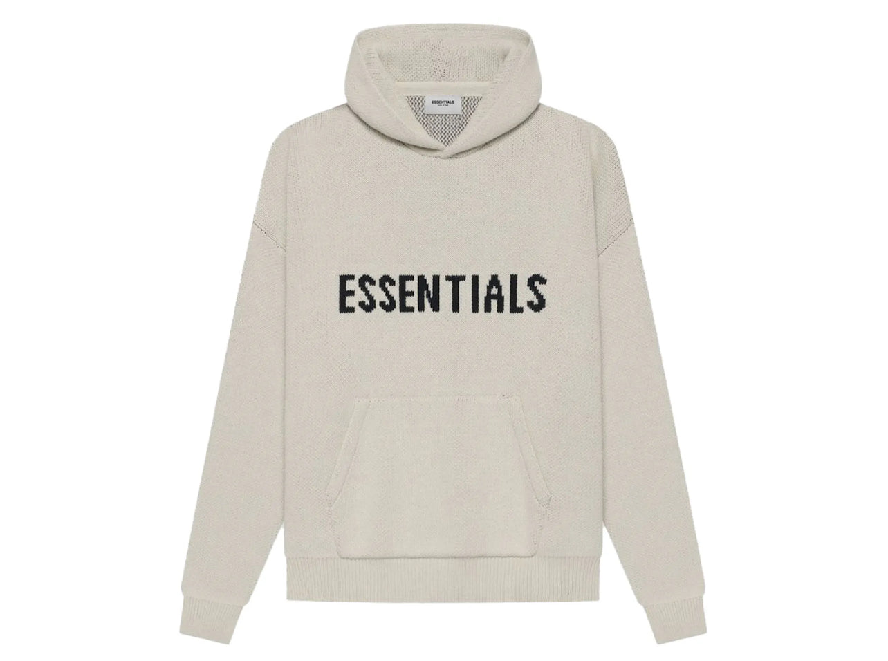 Fear of God Essentials Knit Pullover Hoodie Moss