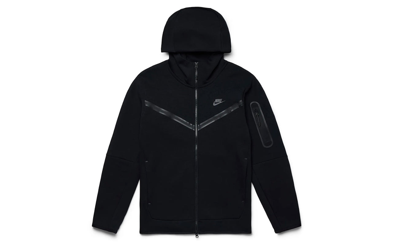 Nike Sportswear Tech Fleece Full-Zip Hoodie Black