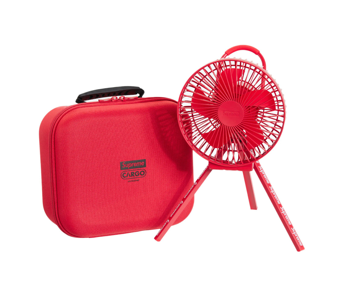 Supreme Cargo Container Electric Fan Red
